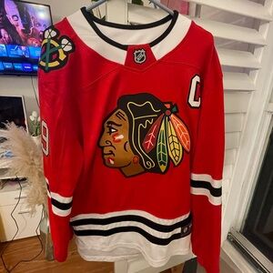 Red Chicago Blackhawks Jersey